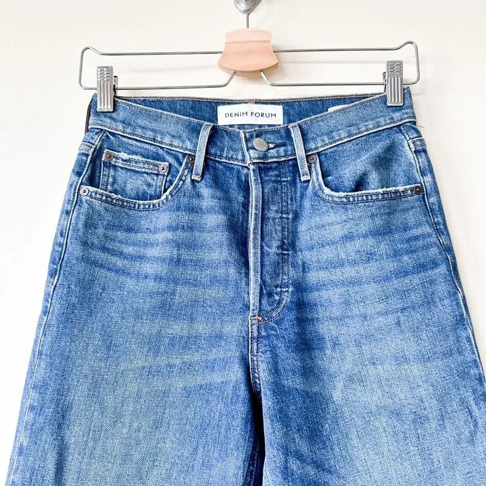 Denim Forum The Arlo High Rise Straight - Picture 7 of 10